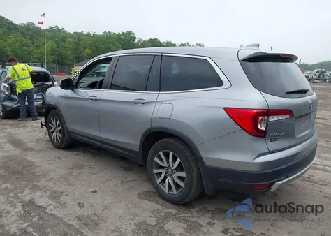 2021 Honda Pilot 2Wd Ex из США, поврежденный, VIN 5FNYF5H36MB039437